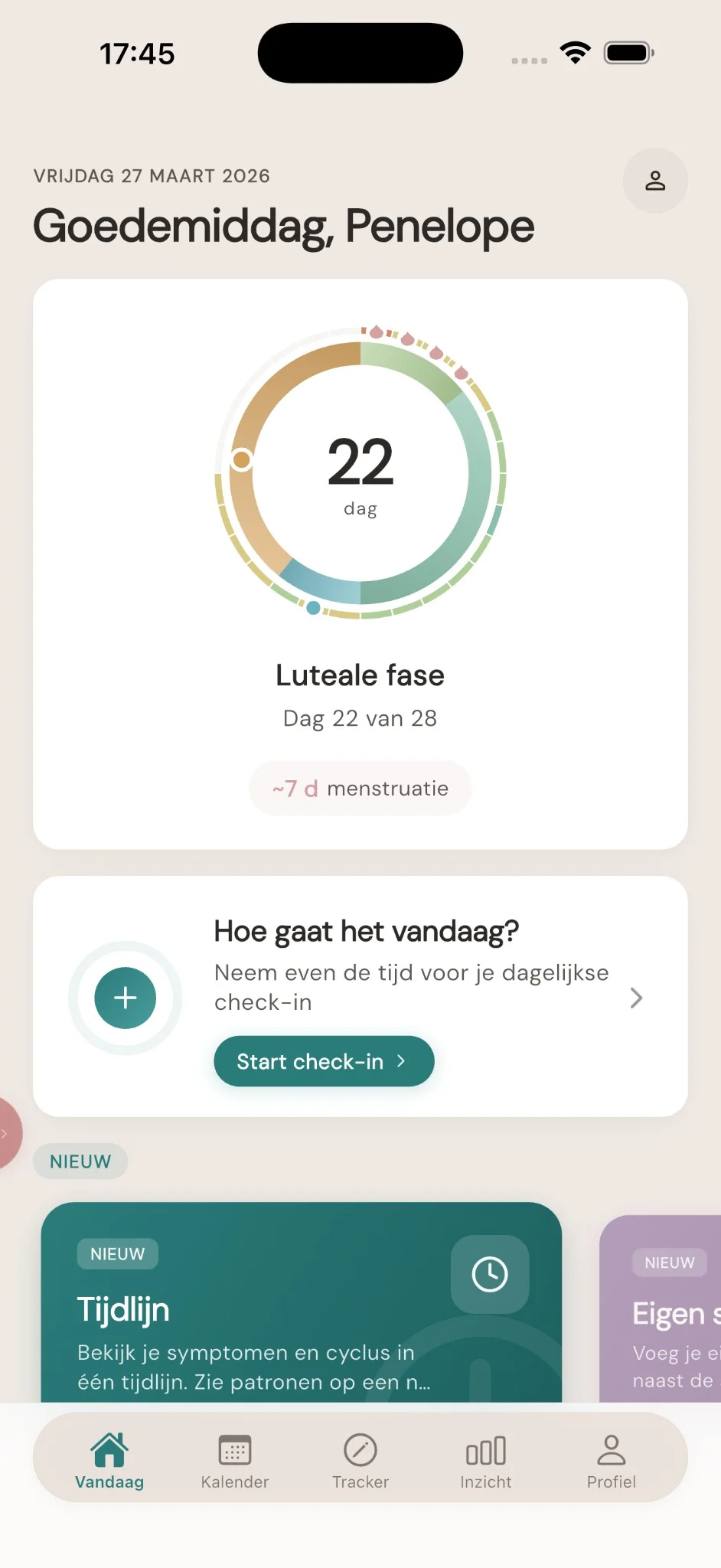 PMDD Tracker · Dashboard